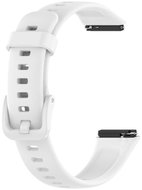 Drakero Silicone SMOOTHY for Huawei Band 7 white - Watch Strap