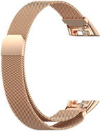 Drakero Milanese stroke for Honor and Huawei Band 6 gold-pink - Watch Strap