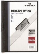 DURABLE Duraclip A4, 30 Blatt, schwarz - Dokumentenmappe