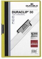 DURABLE Duraclip A4, 30 sheets, green - Document Folders