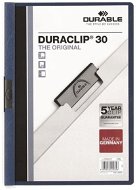 Durable Duraclip A4, 30 lap, sötétkék - Iratrendező mappa