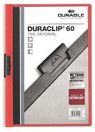 DURABLE Duraclip A4, 60 sheets, red - Document Folders