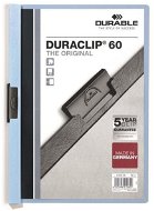 DURABLE Duraclip A4, 60 Blatt, hellblau - Dokumentenmappe