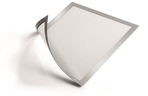 DURABLE Duraframe, magnetic, information, for metal surfaces, A4, silver - 5 pcs - Small Frame - Main image