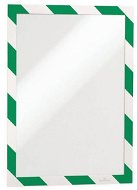 DURABLE Duraframe, samolepiaci, bezpečnostný, A4, zeleno-biely – 2 ks - Rámik