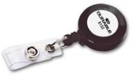 DURABLE rolo system with clip and button - pack of 10 - Retractable Key Chain
