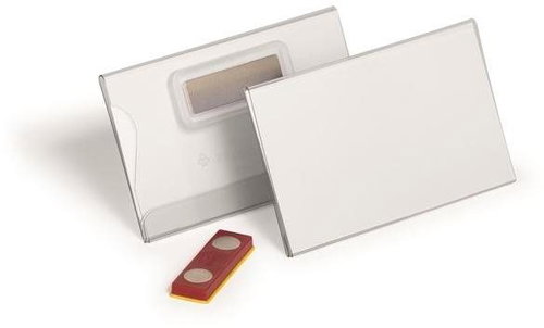 DURABLE mit Magnet, 5,4 x 9 cm - Packung mit 25 Stück - Namensschild - Hauptbild