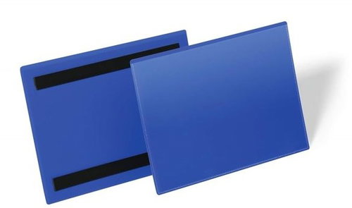 DURABLE A5, blue - 50 pcs pack - Magnetic Pocket - Main image