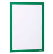 DURABLE Duraframe, self-adhesive, green, A4 - pack of 2 - Small Frame