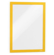 DURABLE Duraframe, self-adhesive, yellow, A4 - pack of 2 - Small Frame