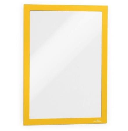 DURABLE Duraframe, selbstklebend, gelb, A4 - Packung à 2 Stück - Rahmen - Hauptbild