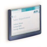 DURABLE INFO SIGN information label, blue - Small Frame
