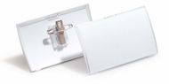 DURABLE Click Fold Névkitűző, csíptető + tűző, 54×90 mm - Névkitűző