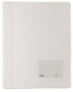 DURABLE A4+ with binder, translucent, white - Document Folder