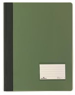 DURABLE A4+ with binder, translucent, green - Document Folder