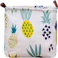 Dream Creations Square toy basket pineapple 33 × 33 cm - Storage Box