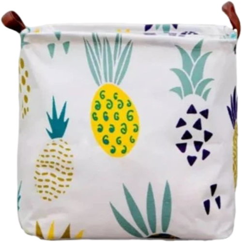 Dream Creations Square toy basket pineapple 33 × 33 cm - Storage Box - Main image