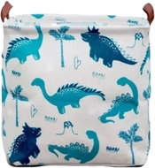 Dream Creations Square toy basket dinosaur 33 × 33 cm - Storage Box
