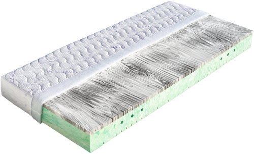 Wooden bed Rimini 180 × 200 cm Lavender - Mattress - Main image