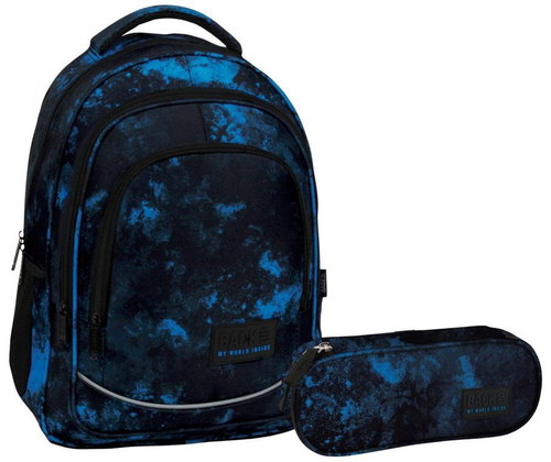 Derform BackUP Ocean Deep 2-in-1 School Set – Backpack and Pencil Case - School Set - Main image