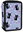 Double-Compartment Pencil Case with Equipment BackUP - Black Cats