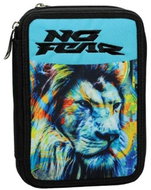 GIMSA Dvoukomorový penál s vybavením No Fear Lev - Pencil Case