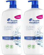 HEAD & SHOULDERS Classic Clean 2 × 800 ml - Šampon