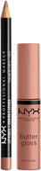 NYX PROFESSIONAL MAKEUP Slim Lip Pencil 60 Peekaboo Neutral 1 g + Butter Gloss 14 Madeleine 8 ml - Cosmetic Gift Set
