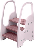 Tuktuk Children's plastic steps pink - Stepper