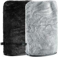 GloryStyles Odličovací rukavičky 2 ks - černá/šedá - Umývacia rukavica