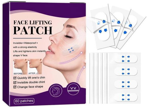 Zen Face Lifting Strips 60 pcs, transparent - Strips - Main image