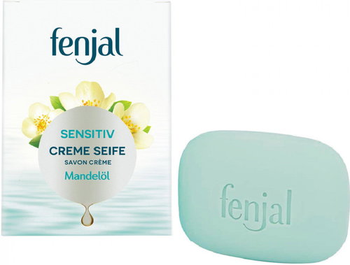 FENJAL Sensitive Cream Soap 100 g - Bar Soap - Main image