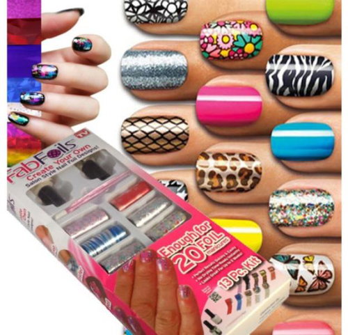 Velko Decorating nail foils FabFoils - Nail Decoration - Main image