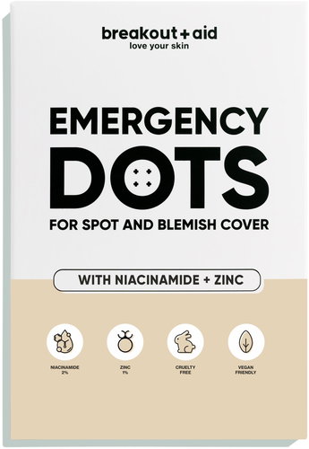 Breakout+aid - Náplasti na lokální ošetření akné s niacinamidem a zinkem - Black Head Remover - Main image