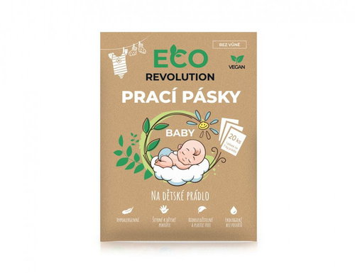 EcoRevolution prací pásky baby 20 ks - Laundry Sheets - Main image