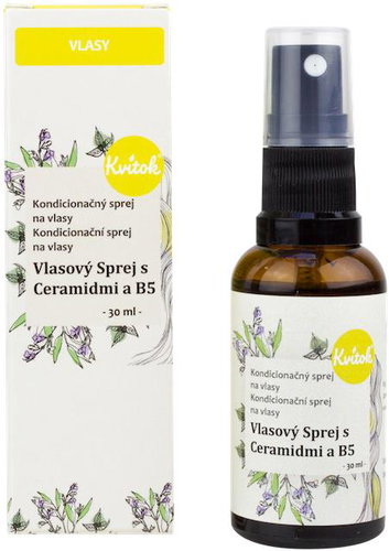 Kvitok Hair treatment spray with ceramides and B5, for detangling, 30 ml - Conditioner - Main image