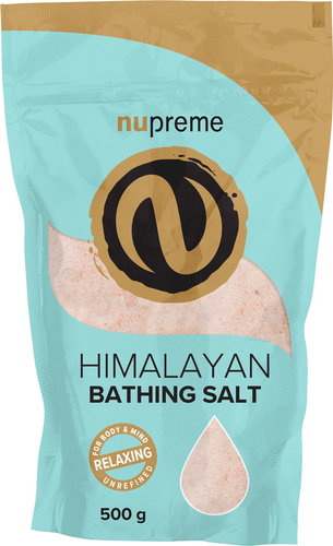 Nupreme Himalájská sůl růžová koupelová 500 g - Bath Salt - Main image