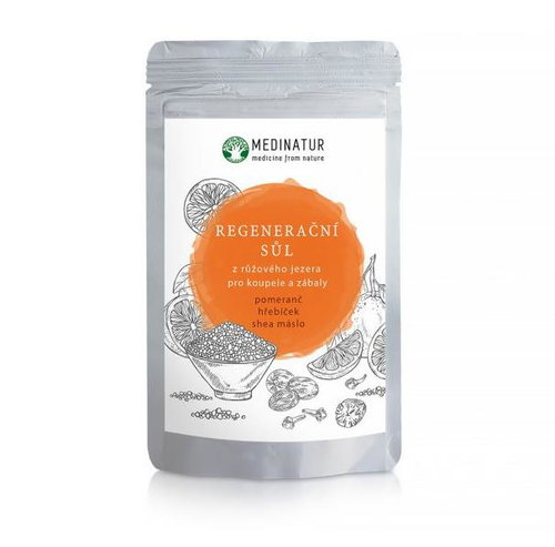 Medinatur Regenerační sůl z růžového jezera, 400 g - Bath Salt - Main image
