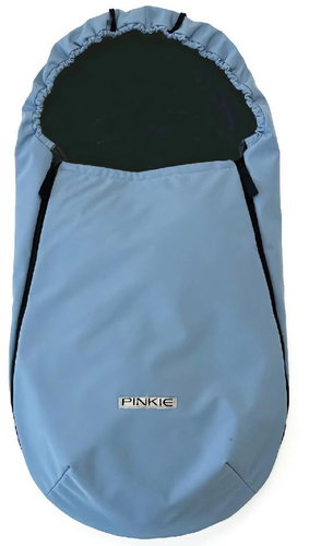 Pinkie Fusak Softshell Light Blue-weaker - Stroller Footmuff - Main image