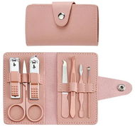 Surtep Manikúrní sada dámská Professional Travel 7 ks, růžová - Manicure Set