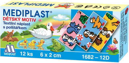 MEDIPLAST Children's patch 12 pcs - Plaster - Main image