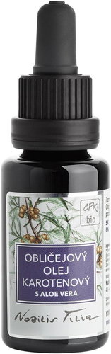 Nobilis Tilia Obličejový olej Karotenový s Aloe vera 20 ml - Face Oil - Main image