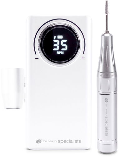 RIO Proffessional Electric Nail File, stříbrný - Elektrický pilník - Hlavní obrázek