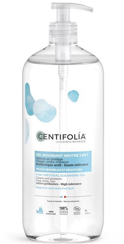 Centifolia sprchový mycí gel 3 v 1 pro citlivou pokožku 1000 ml - Shower Gel - Main image