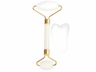 Verk 24367 Masážní váleček na obličej Jade Roller bílý - Face Roller