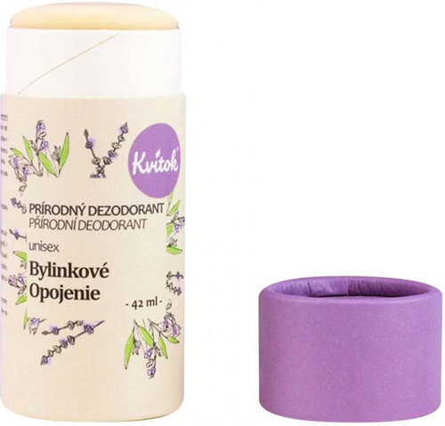 Kvítok Solid Deodorant Herbal Intoxication 42 ml - Deodorant - Main image