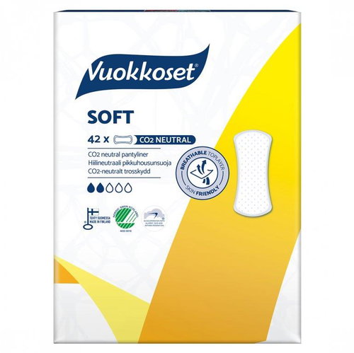 VUOKKOSET Slip Inserts Soft 42 pcs - Panty Liners - Main image