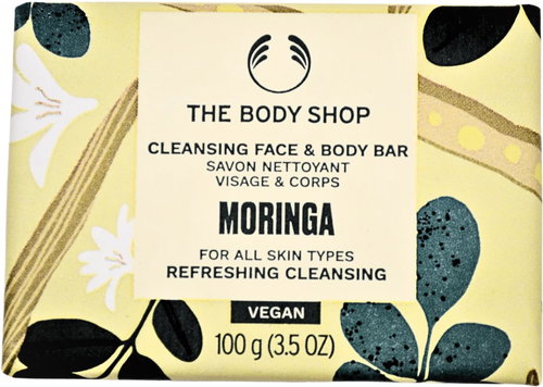 The Body Shop Tělové a pleťové mýdlo Moringa 100 g - Bar Soap - Main image