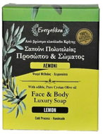 Evergetikon Přírodní mýdlo pro pleť i tělo Citron - Tuhé mýdlo