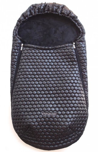 Pinkie Fusak Pinkie Big Comb Black - weaker - Stroller Footmuff - Main image